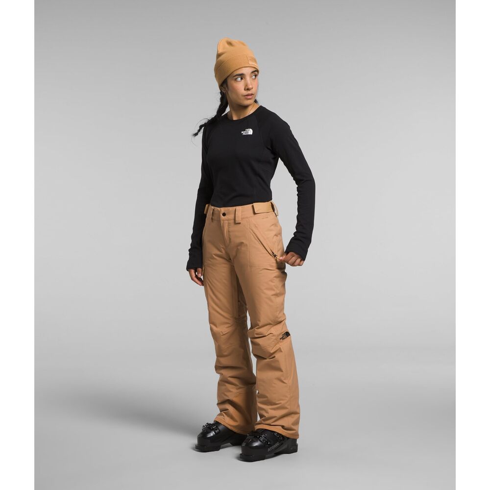 The North Face Womens Freedom Insulated Pant, L, REG, Almond Butter - Picture 2 of 5